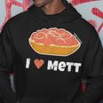 I Love Mett Original Mettrechner Item And More Kapuzenpullover Lustige Geschenke