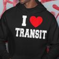 I Love Transit Kapuzenpullover Lustige Geschenke