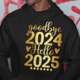 Matching Family Celebration New Year's Eve Goodbye 2024 Hello 2025 Kapuzenpullover Lustige Geschenke