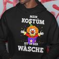 Mein Kostüm Ist In Der Wäsche Clown For Carnival Fancy Dress Kapuzenpullover Lustige Geschenke