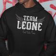 Membre De La Famille Fier De L'équipe Leone Sweat à capuche Cadeaux drôles