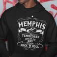 Memphis Tennessee Blues Country Music Guitarraintage Sudadera Regalos divertidos