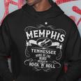 Memphis Tennessee Blues Country Music Usaintage Souvenir Kapuzenpullover Lustige Geschenke