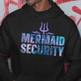 Mermaid Security Dad Mermaid Family Mermaid Squad Kapuzenpullover Lustige Geschenke