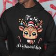 Merry Christmas Cute Reindeer Winter Christmas Kapuzenpullover Lustige Geschenke