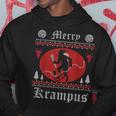 Merry Krampus Christmas Xmas Horror Ugly Jumper Evil Pyjamas S Kapuzenpullover Lustige Geschenke