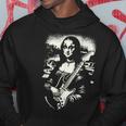 Mona Lisa Rock Music Band Concierto Festival Guitarra Eléctrica Sudadera Regalos divertidos