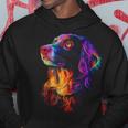 Munsterlander Dog Graphic Pet Colourful Munsterlander Kapuzenpullover Lustige Geschenke