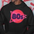 Nacido En Los Años 80 Neon Light Disco Música Cumpleaños Punk Music Sudadera Regalos divertidos