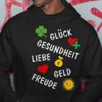 New Year's Eve Birthday New Year Outfit Wishes Lucky Charm Kapuzenpullover Lustige Geschenke