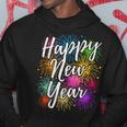 New Year's Eve Party Outfit Decoration Fireworks New Year Happy New Year Kapuzenpullover Lustige Geschenke