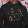 Night Star Moon Sun Sky Stars Esoteric Astrology Kapuzenpullover Lustige Geschenke