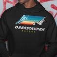 Oberstaufen Bayern Germany Retro 80S Ski Kapuzenpullover Lustige Geschenke