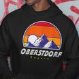 Oberstdorf Bayern Germany Retro 80S Ski Holidays Kapuzenpullover Lustige Geschenke