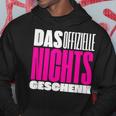 Official Nothing Idea Wir Schenken Uns Nichts Kapuzenpullover Lustige Geschenke