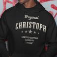 Original Christoph Kapuzenpullover Lustige Geschenke