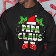 Papa Claus Outfit Christmas Family Christmas Kapuzenpullover Lustige Geschenke