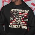 Proud Member Of 1965 1980 Generation Kapuzenpullover Lustige Geschenke