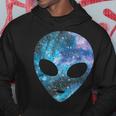 Psychedelic Alien Head Cosmic Galaxy Trippy Outer Space Kapuzenpullover Lustige Geschenke