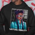 Realidadirtual Japonés Samurai Katana Chica Gamer Gaming Sudadera Regalos divertidos