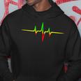 Reggae Heartbeat Pulse Frequency Music Wave Colours Kapuzenpullover Lustige Geschenke