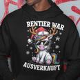 Reindeer Was Ausverkauft Christmas Unicorn Slogan Kapuzenpullover Lustige Geschenke