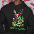 Reindeer Happy Rapid I Christmas Kapuzenpullover Lustige Geschenke