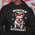 Reindeer Was Out Sold Out English Bulldog Christmas Kapuzenpullover Lustige Geschenke