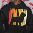 Retro Cairn Terrier Dog Feliz Navidad Regalo Sudadera Regalos divertidos