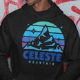 Rétro Celesteintage Montagne Jouer Jeuxidéo Sweat à capuche Cadeaux drôles