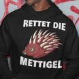 Rettet Die Mettigel Mettbrötchen Minced Meat Minced Meat Peter Mett Kapuzenpullover Lustige Geschenke