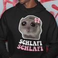 Sad Hamster Hampter Schlafi Schlafi Sad Hamster Meme Kapuzenpullover Lustige Geschenke