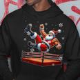 Santa Wrestling Christmas Wrestler Matching Sport Lover Kapuzenpullover Lustige Geschenke