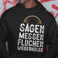 With Saws Trade Fairs Diy Craftsman Kapuzenpullover Lustige Geschenke