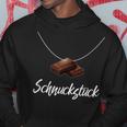 Schnuckstück With Chocolate Naschen Als Necklace Kapuzenpullover Lustige Geschenke