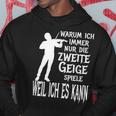 Secondiolin Classic Orchestra Musician Kapuzenpullover Lustige Geschenke