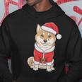 Shiba Inu Santa Claus Christmas Kapuzenpullover Lustige Geschenke