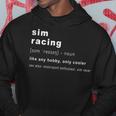 Simracing Definition Simracing Gaming And Racing Kapuzenpullover Lustige Geschenke