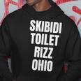 Skibidi Toilette Rizz Ohio Kapuzenpullover Lustige Geschenke