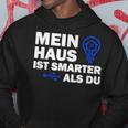 Smart Home Mein Haus Ist Smarter Als Du Kapuzenpullover Lustige Geschenke