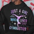 Solo Una Chica Que Ama La Gimnasia Gimnasta Gimnasia Chicas Sudadera Regalos divertidos