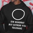 A Square With Extremely Tolerance Nerd Kapuzenpullover Lustige Geschenke