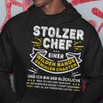 Stolzer Chef Einer Genialen Chaos Gang Saying Kapuzenpullover Lustige Geschenke