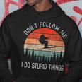 I Do Stupid Things Freestyle Skiing Skiers Ski Kapuzenpullover Lustige Geschenke