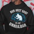 Table Tennis Doctor Says Unheilbar Cool Ping Pong Kapuzenpullover Lustige Geschenke