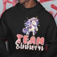 Team Einhorn Lustiges Familie Damen Herren Kinder Kapuzenpullover Lustige Geschenke