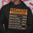 It Techniker Stundenlohn Techniker Kapuzenpullover Lustige Geschenke