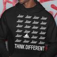 Think Different Sailing Boat Sailing Captain Skipper Kapuzenpullover Lustige Geschenke