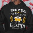 Thorsten Name Idea Birthday Saying Kapuzenpullover Lustige Geschenke