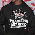 Trainer With Heart Fitness Dance Football Farewell Kapuzenpullover Lustige Geschenke